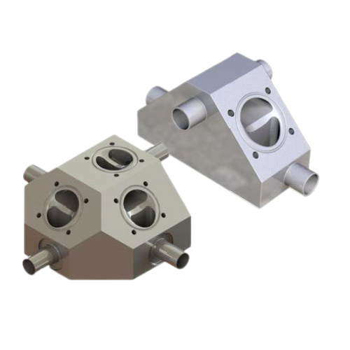 Multiport block valves